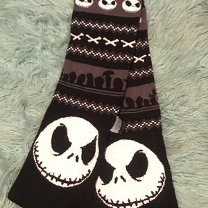 The Nightmare Before Christmas Jack and Zero Scarf